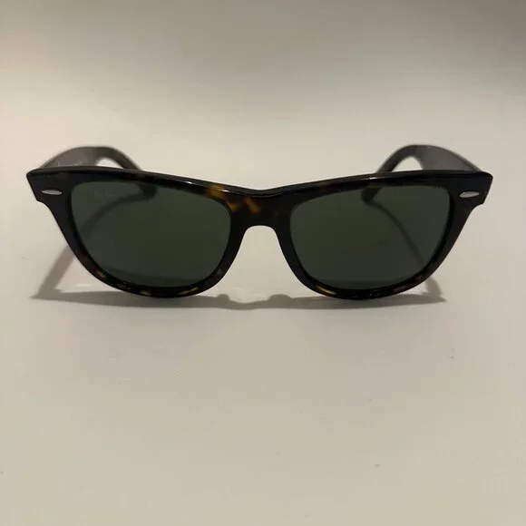 ✨ Ray-Ban RB2140 Classic Wayfarer Sunglasses – 54-18 w/Case and Cloth - Picture 3 of 10